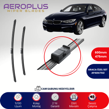 Aeroplus BMW 4 Serisi F32-F33-F36 2013-2020 Muz Silecek Takımı