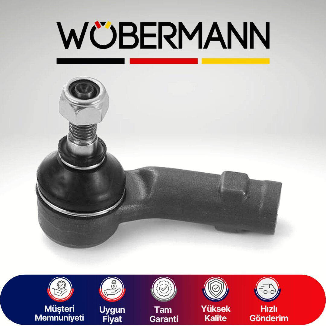 Wöbermann Transporter T4 1990-> Rot Başı Sol 701419811A, 701419811B