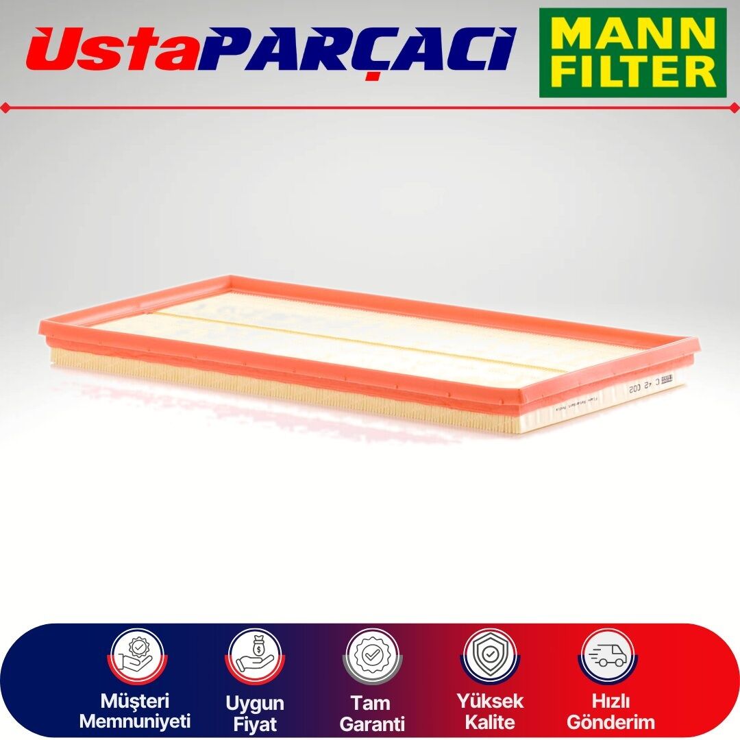 Mann-Filter Mercedes Vito W447 111 Cdi Hava Filtresi 2014-2021 C42002 A6510900051