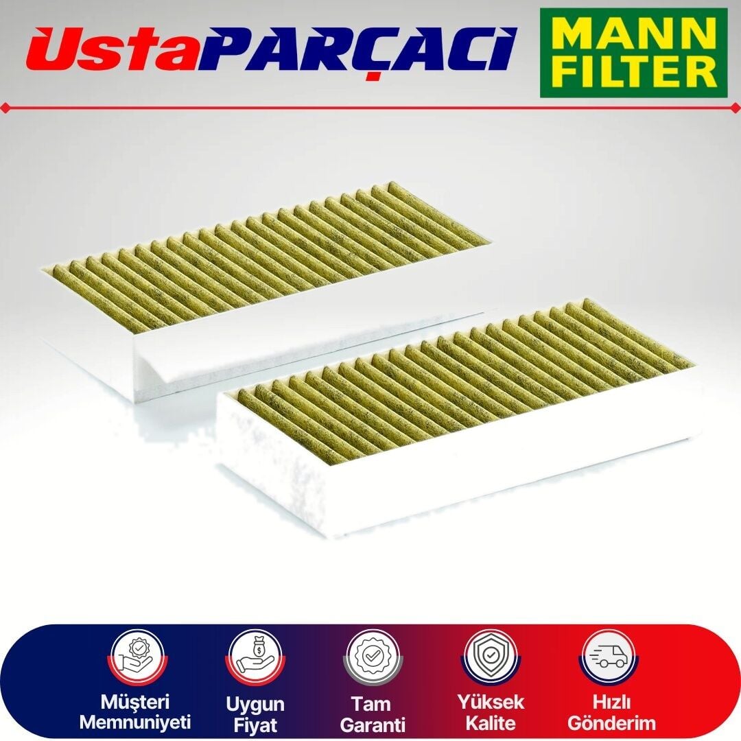 Mann-Filter Mercedes ML W166 Anti-Alerjen Karbonlu Polen Filtresi 2012-2015 FP26028-2 1668300018
