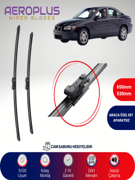 Aeroplus Volvo S60 2004-2009 Muz Silecek Takımı