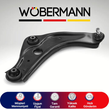 Wöbermann Nissan Qashqai 1.2L Dig-T 1.6L Dci R9M 1.5L K9K J11 Dizel 14-> / Renault Kadjar 15-> Salıncak Alt Sağ Rotilli 545004EA0A