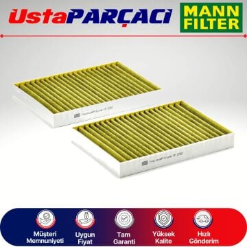 Mann-Filter Mercedes S Serisi W221 Anti-Alerjen Karbonlu Polen Filtresi 2006-2012 FP2722-2 2218300018