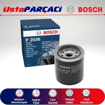 Bosch Honda Accord 2.4 Yağ Filtresi 2009-2013 0986452036 P2036 3838011