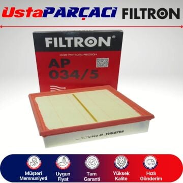 Filtron Mercedes Cla C117 180D Dizel Hava Filtresi 2013-2018 AP034/5 6510940204