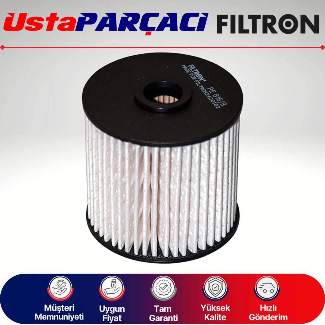 Filtron Ford Kuga 1.5 Tdci Dizel Yakıt Filtresi 2017-2019 PE816/9 9801366680