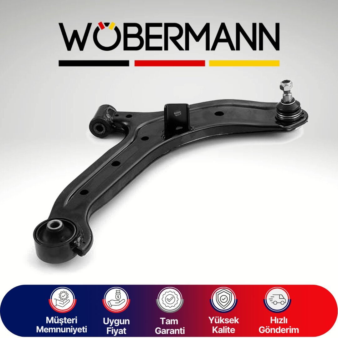 Wöbermann Hyundai Accent Admire 1.3L G4Ea 2001-2005 / 1.5L G4Eb Dohc 01-> / 1.5L D3Ea Dizel 2002-2005 / 1.6L G4Ed 2001-2005 Salıncak Alt Sağ Rotilli 5450125000