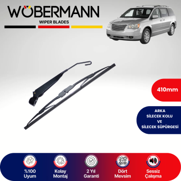 Wöbermann Chrysler Voyager Rt 2011-2016 Arka Silecek Kolu ve Süpürgesi Komple