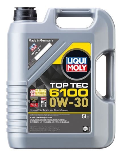 Liqui Moly Top Tec 6100 0W-30 Motor Yağı 5 Litre 20779