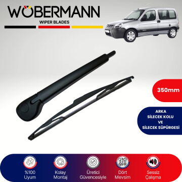 Wöbermann Citroen Berlingo 2008-2018 Arka Silecek Kolu ve Süpürgesi Komple