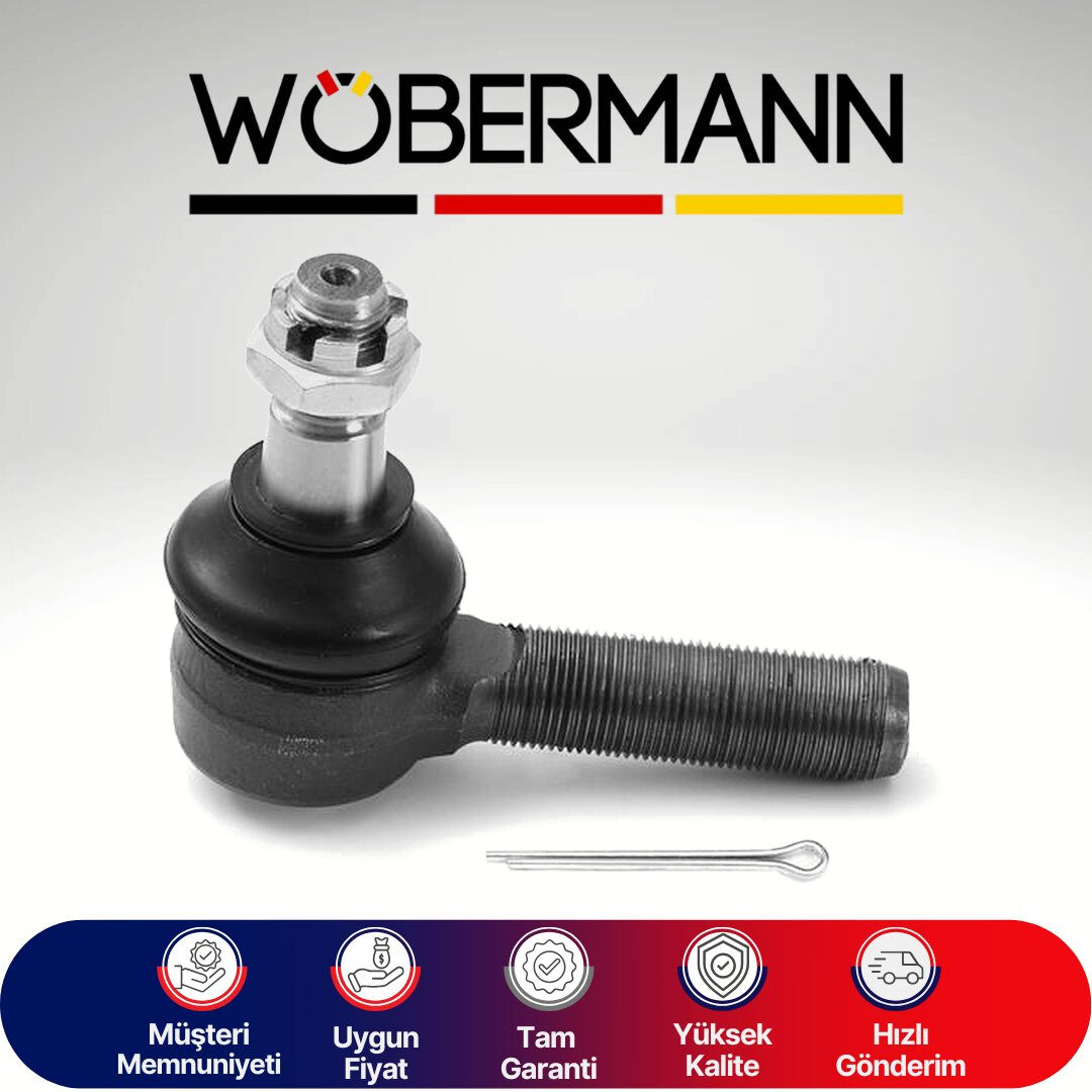 Wöbermann Transit Avrupa 2.4 2.5 1987-1991 İnce Rot Başı Sol 88VB3286AB