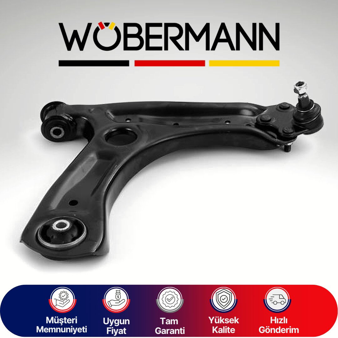 Wöbermann VW Polo 2009-> Optml Salıncak Rotilli Sağ 6R0407152+6R0407365