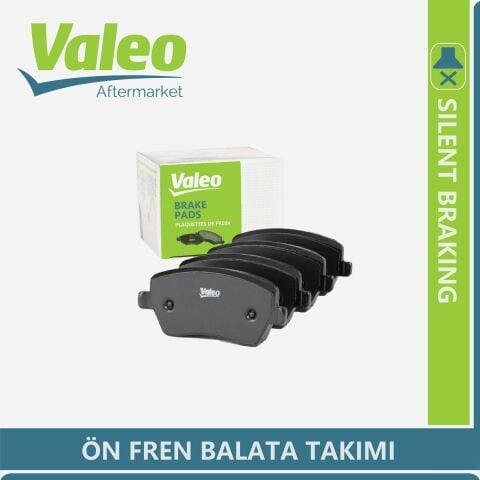 Valeo Ford Fiesta 6 2008-2017 Ön Fren Balatası