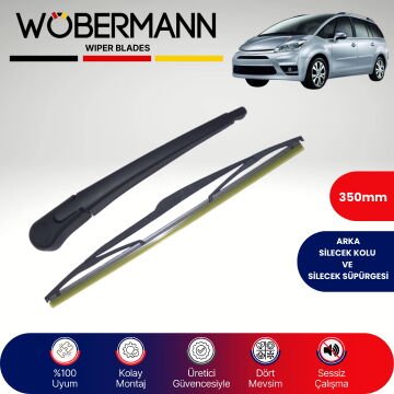 Wöbermann Citroen C4 Grand Picasso 2006-2016 Arka Silecek Kolu ve Süpürgesi Komple