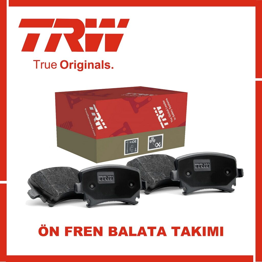 TRW Honda Civic FD6 FB7 Ön Fren Balata Takımı 2006-2016