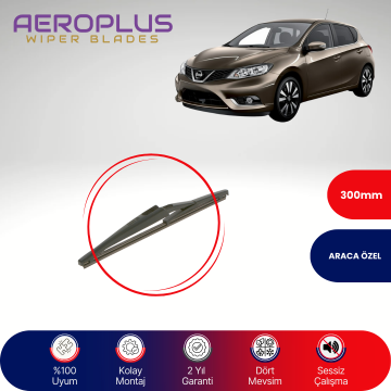 Aeroplus Nissan Pulsar 2014-2018 Arka Silecek