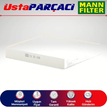 Mann-Filter Mercedes X Serisi W470 Standart Polen Filtresi 2017-2020 CU22028 4708350000