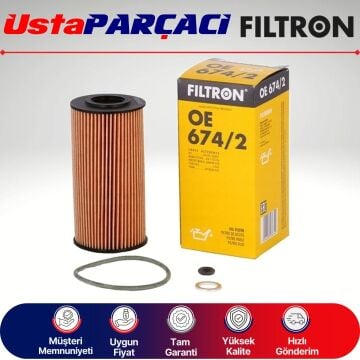 Filtron Hyundai Accent Era 1.5 Crdi Dizel Yağ Filtresi 2006-2008 OE674/2 263202A001