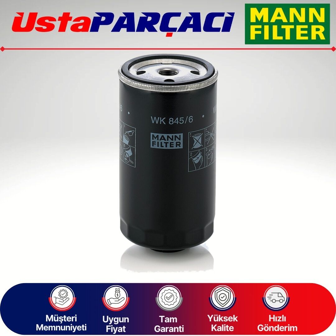 Mann-Filter Yakıt Filtresi WK845/6 13322245006