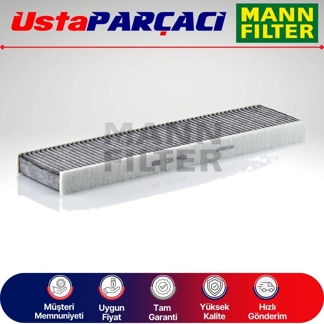 Mann-Filter Mini One Cooper R50 R52 R53 Karbonlu Polen Filtresi CUK4436 64113422665