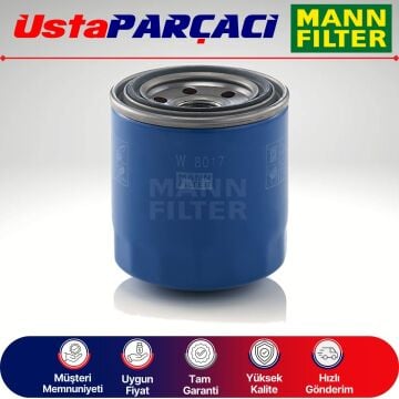 Mann-Filter Kia Ceed 1.4 Benzinli Yağ Filtresi 2016-2017 W8017 MD352626