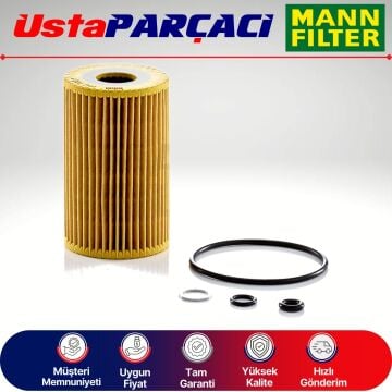 Mann-Filter Kia Ceed 1.6 Crdi Dizel Yağ Filtresi 2008-2011 HU7001X 26320-2A500