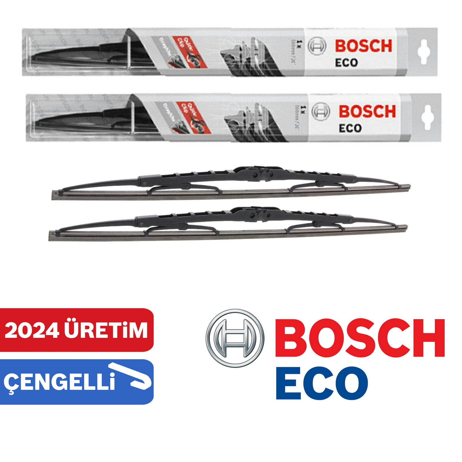 Bosch Honda Jazz 2002-2008 Eco Silecek Takımı