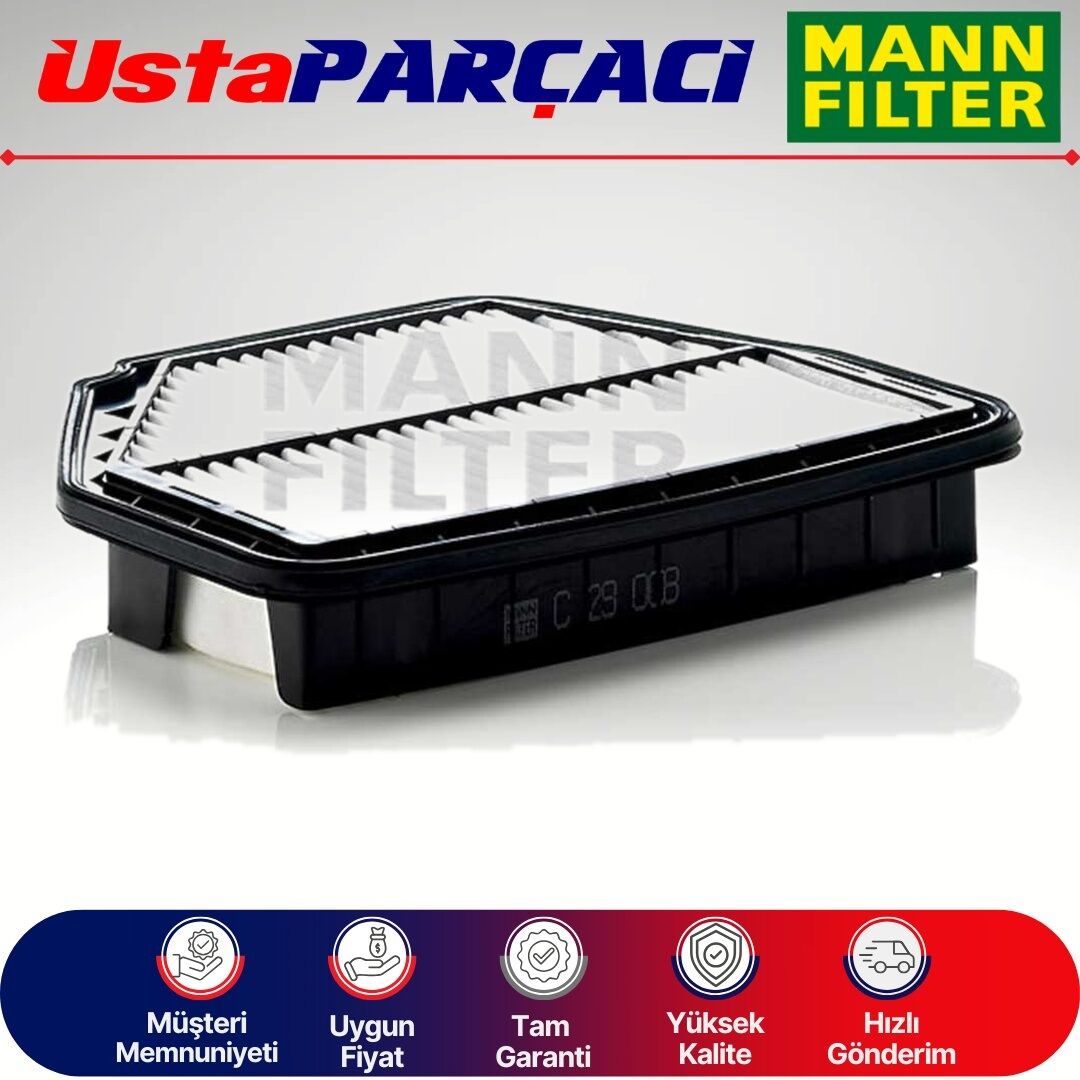Mann-Filter Opel Antara 2.0 Cdti Dizel Hava Filtresi 2007-2011 C29008 96628890