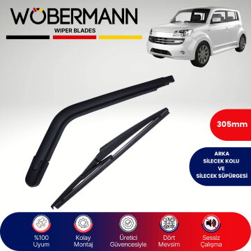Wöbermann Daihatsu Materia 2006-2016 Arka Silecek Kolu ve Süpürgesi Komple