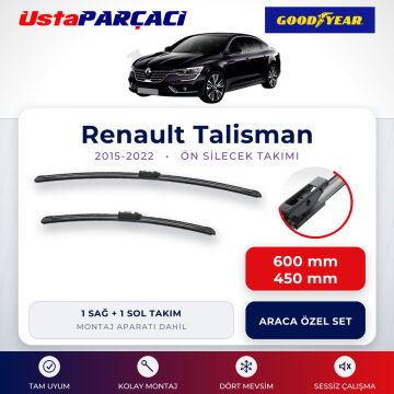 Goodyear Renault Talisman 2015-2022 Muz Silecek Takımı