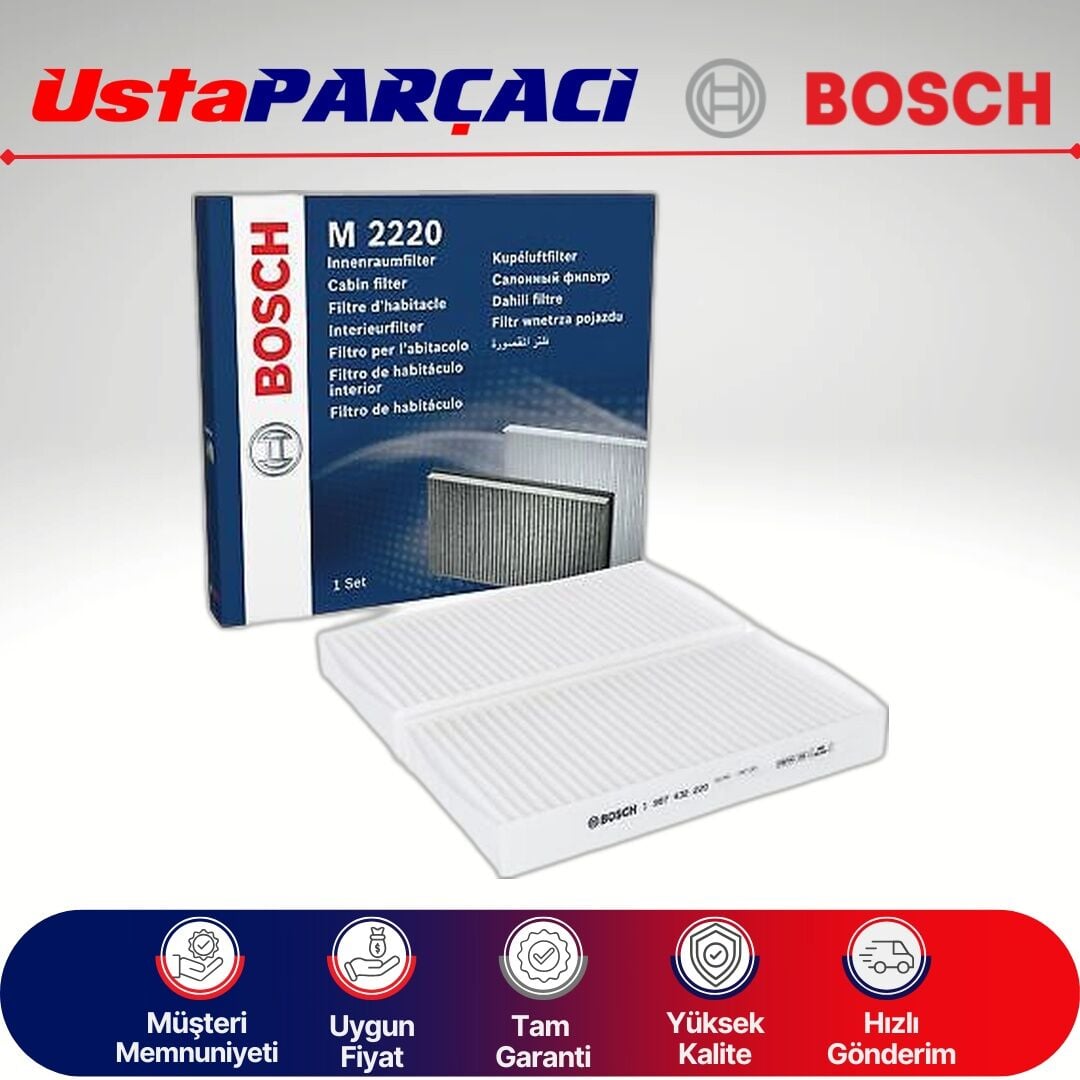 Bosch Honda Civic Standart Polen Filtresi 2002-2006 1987432220