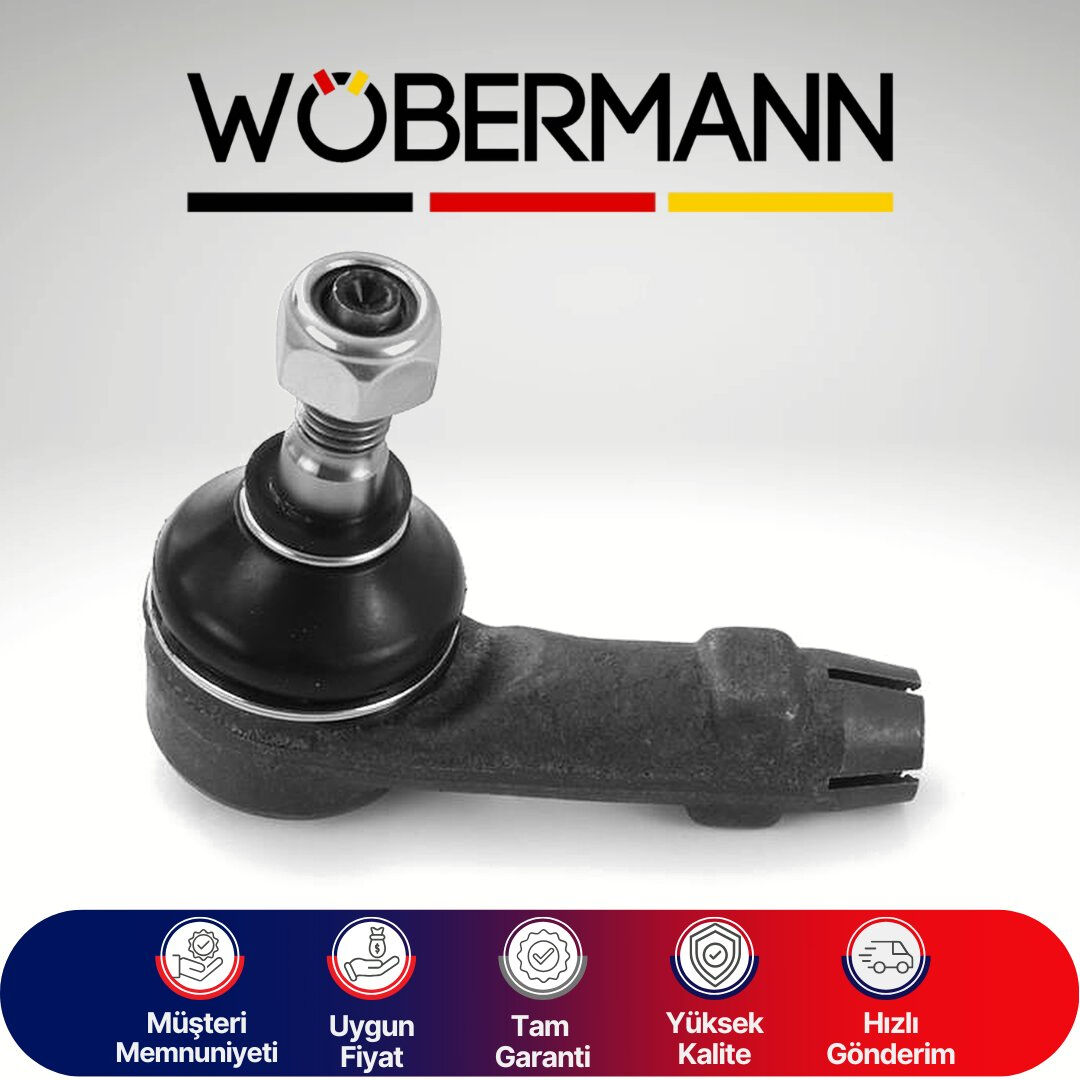 Wöbermann 100 Avant 44-44Q-C3 1982-1990 Rot Başı Sol 443419811A