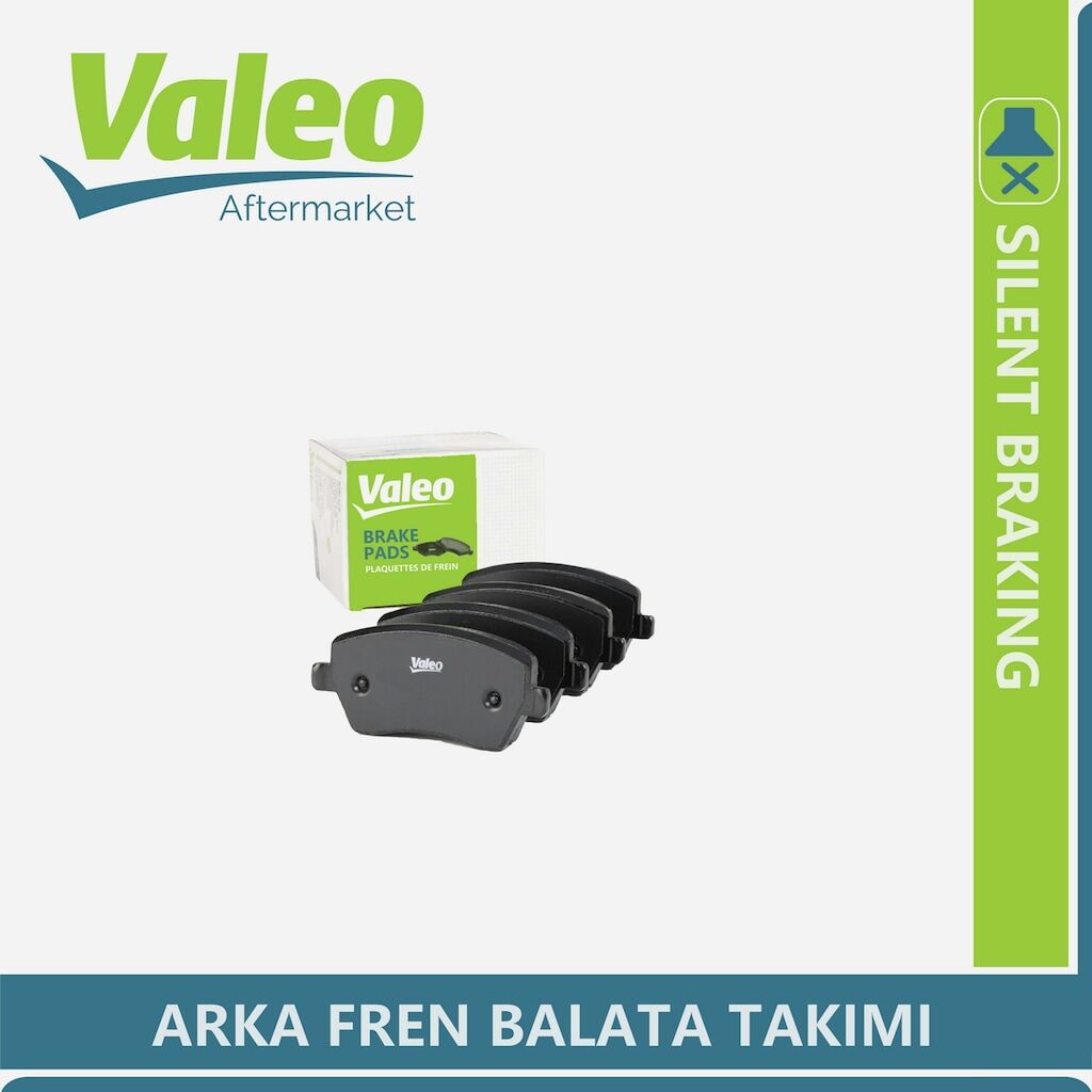 Valeo Fiat Egea 2015-2020 Arka Fren Balatası
