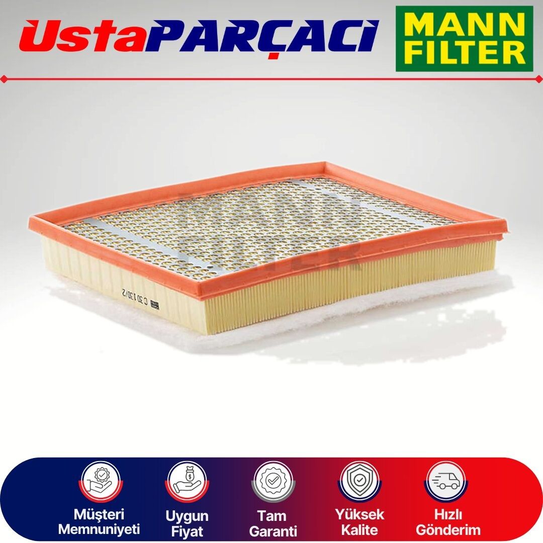 Mann-Filter Opel Astra H 1.3 Cdti Dizel Hava Filtresi 2005-2012 C30130/2 835632