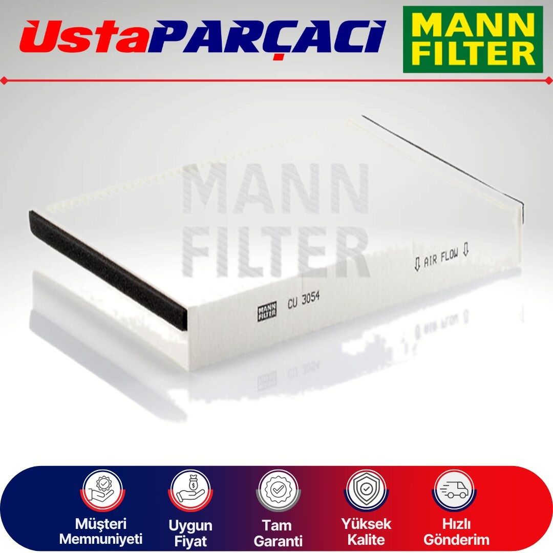 Mann-Filter Opel Astra G Standart Polen Filtresi 1998-2010 CU3054 1808610