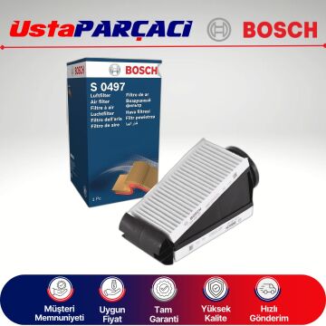 Bosch Mercedes Glc X253 220d 170HP Dizel Hava Filtresi 2015-2019 F026400497 S0497 6510940404