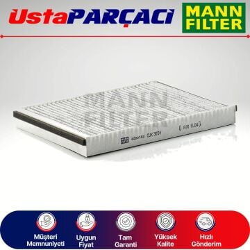 Mann-Filter Opel Astra H Karbonlu Polen Filtresi 2004-2012 CUK3054 6808607