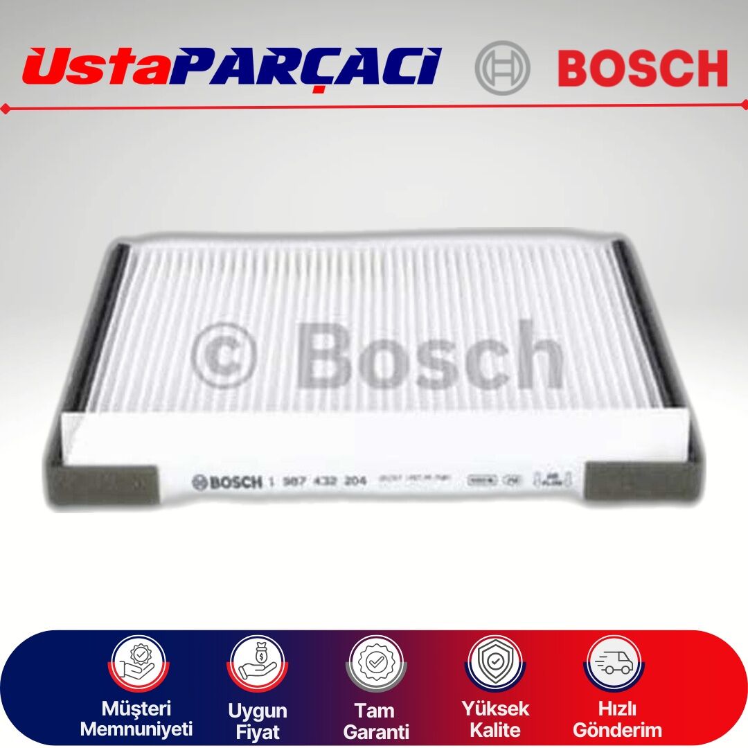 Bosch Hyundai Accent Era Standart Polen Filtresi 2006-2012 1987432204 1987435097
