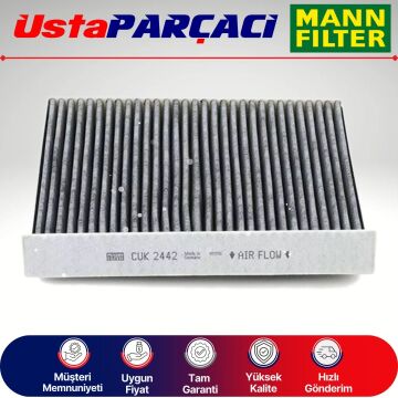 Mann-Filter Opel Astra J Karbonlu Polen Filtresi 2010-2020 CUK2442 1808246
