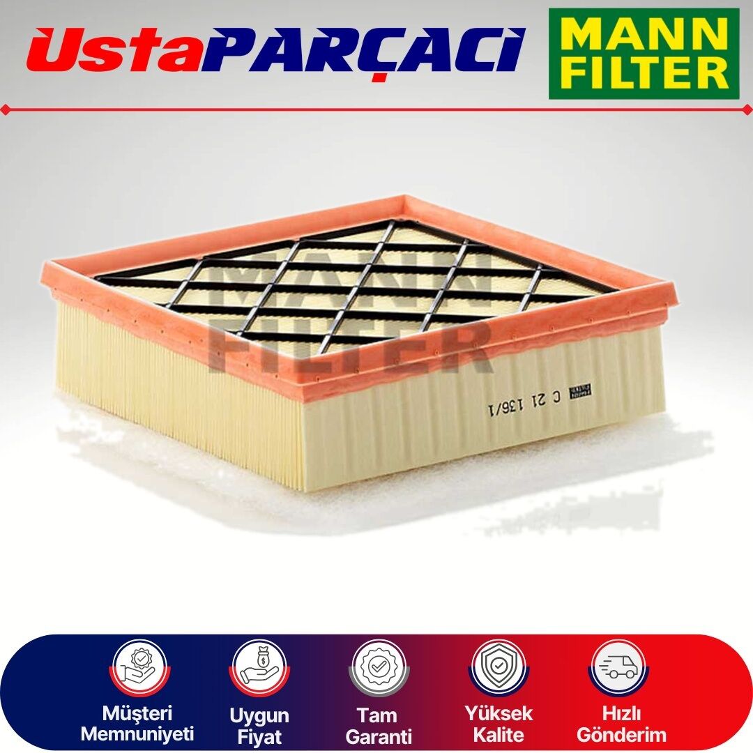 Mann-Filter Hava Filtresi C21136/1 13275089