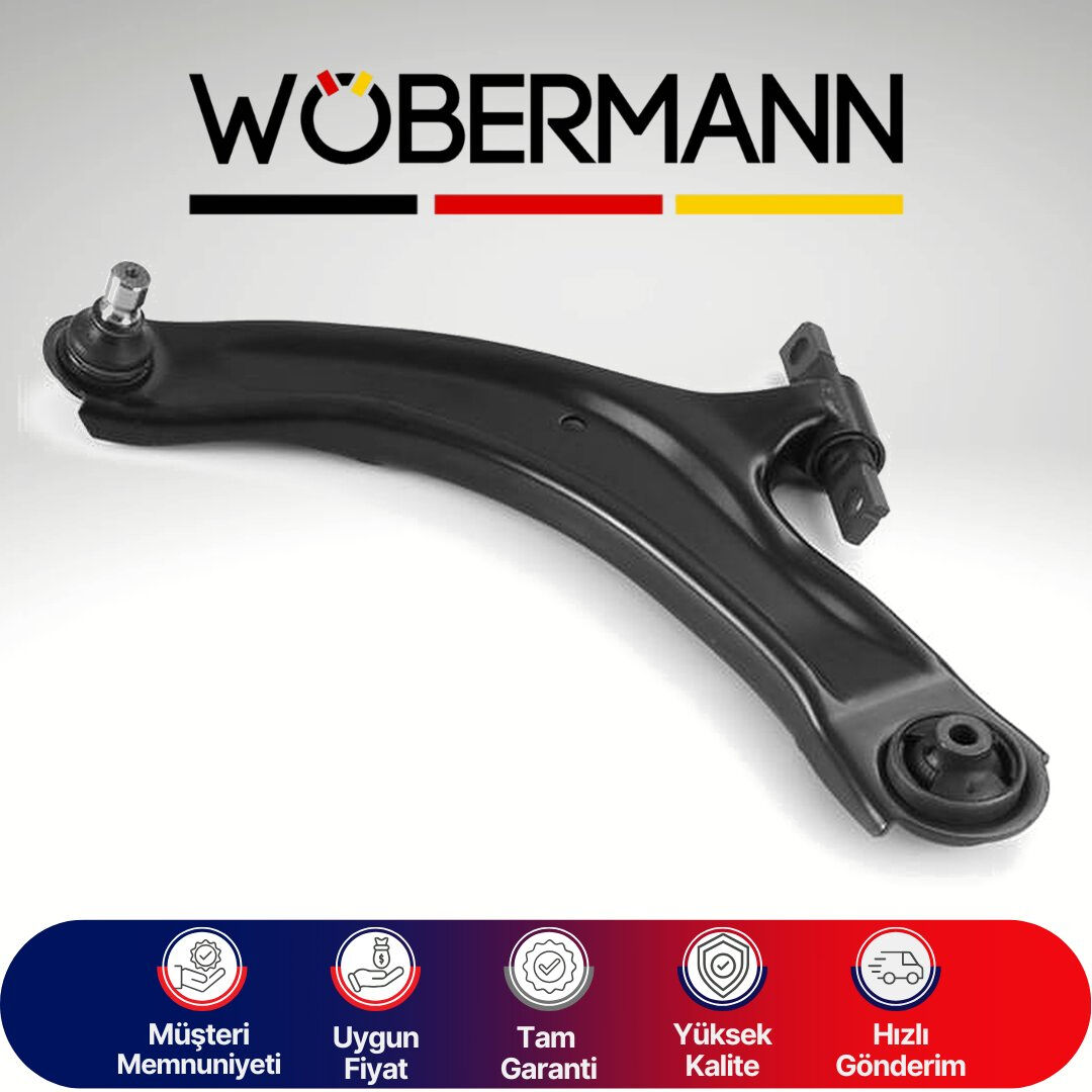 Wöbermann Nissan Qashqai 1.5L Dci K9K Dizel 1.6L Hr16De J10De 2006-2013 / X-Trail 2.0L Qr 20 T31 2007-2013 / Renault Koleos 2008-> Salıncak Alt Sol Rotilli 545055212R