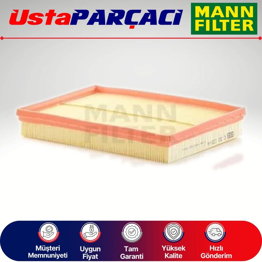 Mann-Filter Opel Corsa C 1.4 Benzinli Hava Filtresi 2001-2006 C30125/4 835626