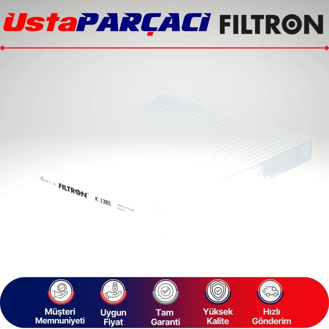 Filtron Toyota Chr Standart Polen Filtresi 2016-2023 K1381 97133C5000