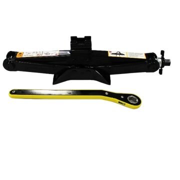 Sentinel Akordiyon Cırcırlı Kriko 1.5 Ton + 4'lü Bijon Anahtarı Set