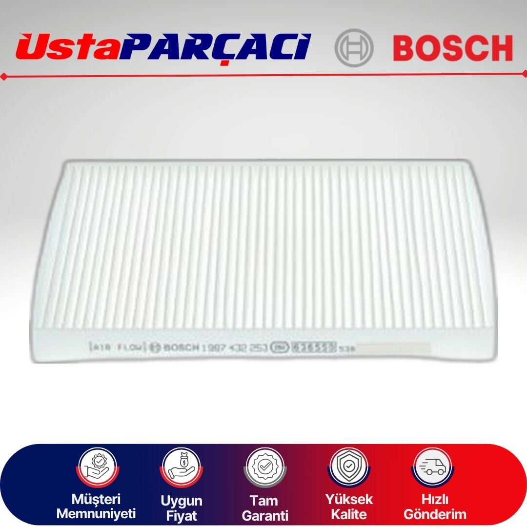Bosch Hyundai İx20 Standart Polen Filtresi 2011-2012 1987432253