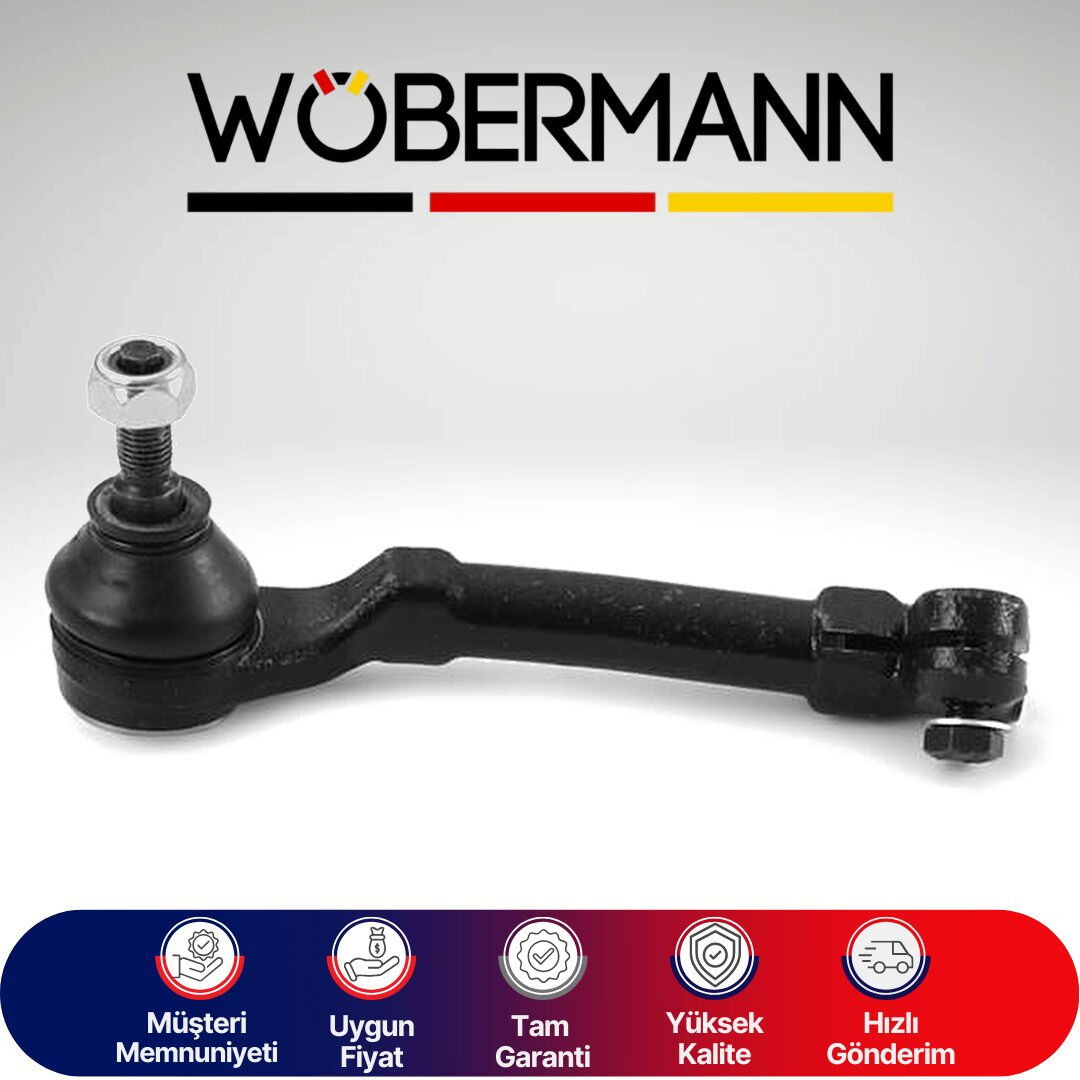 Wöbermann Renault Clio 2-Symbol-1998-2012-Renault-Kangoo 1-1998-2008 Rot Başı Ön Sol 7701471145