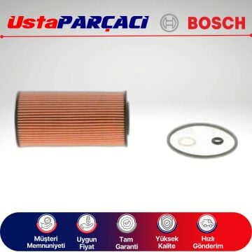 Bosch Hyundai Accent Era 1.5 Crdi Yağ Filtresi 2006-2008 09864B7027 PM027 26320-2A001