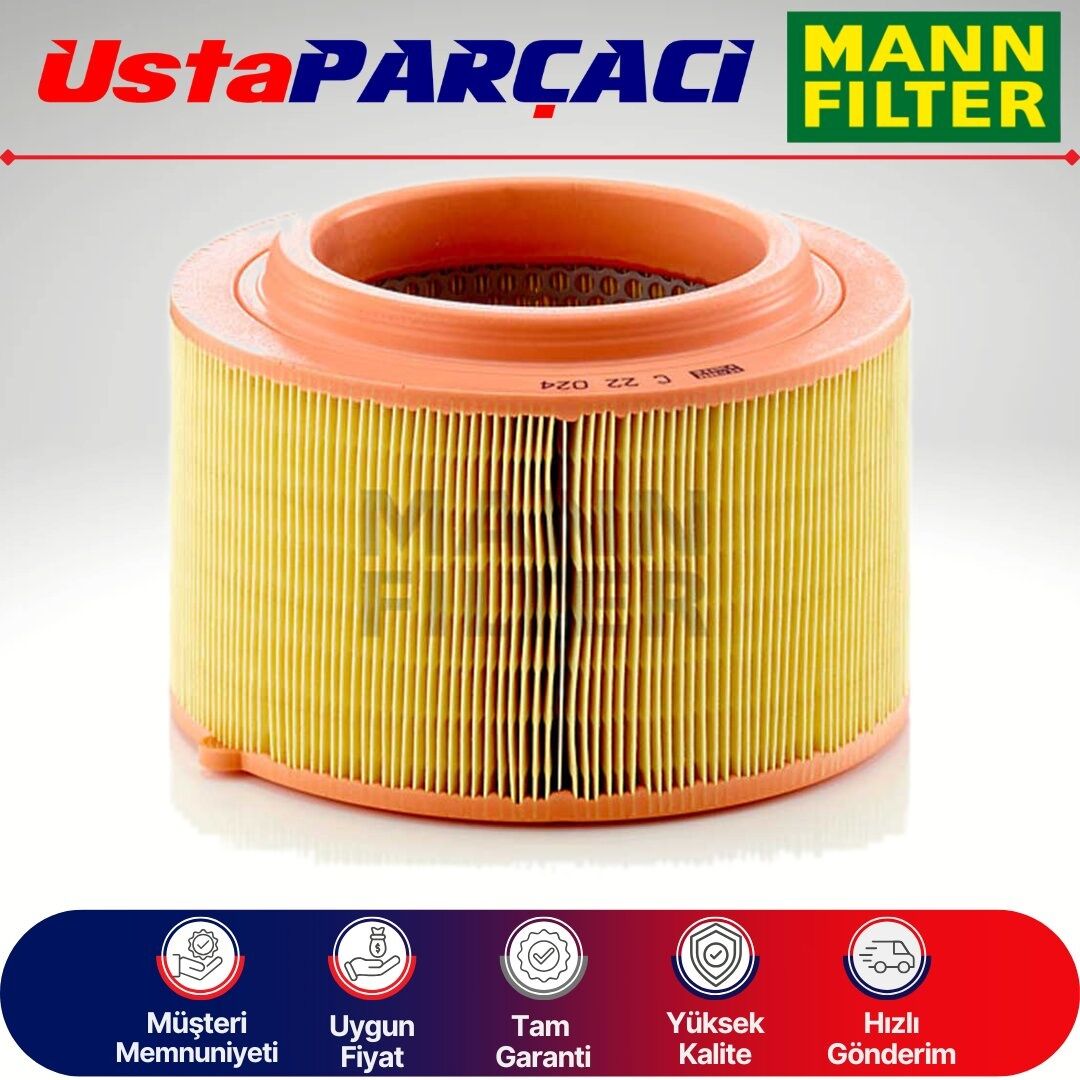 Mann-Filter Hava Filtresi C22024 AB399601AB