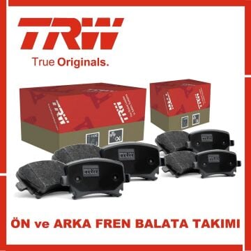 TRW VW T-Roc 2019-2025 Ön ve Arka Fren Balata Takımı