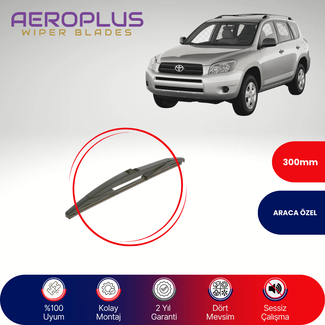 Aeroplus Toyota RAV4 2005-2012 Arka Silecek